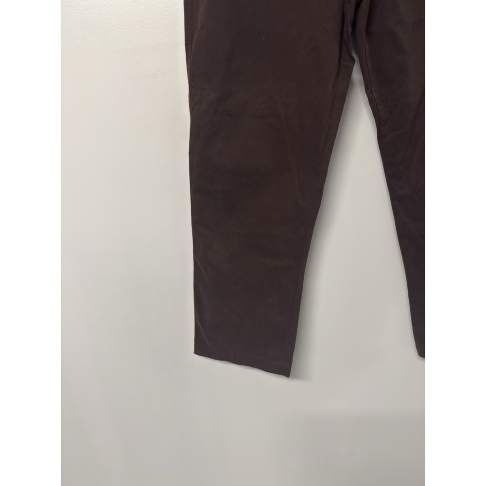 Cremieux Pants Mens 36/30 Madison Comfort Stretch Chino Flex Brown New #46 - Picture 5 of 9